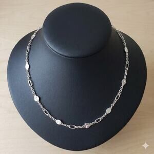John Hardy Kali Menari Link Chain Choker Necklace in Sterling Silver 925